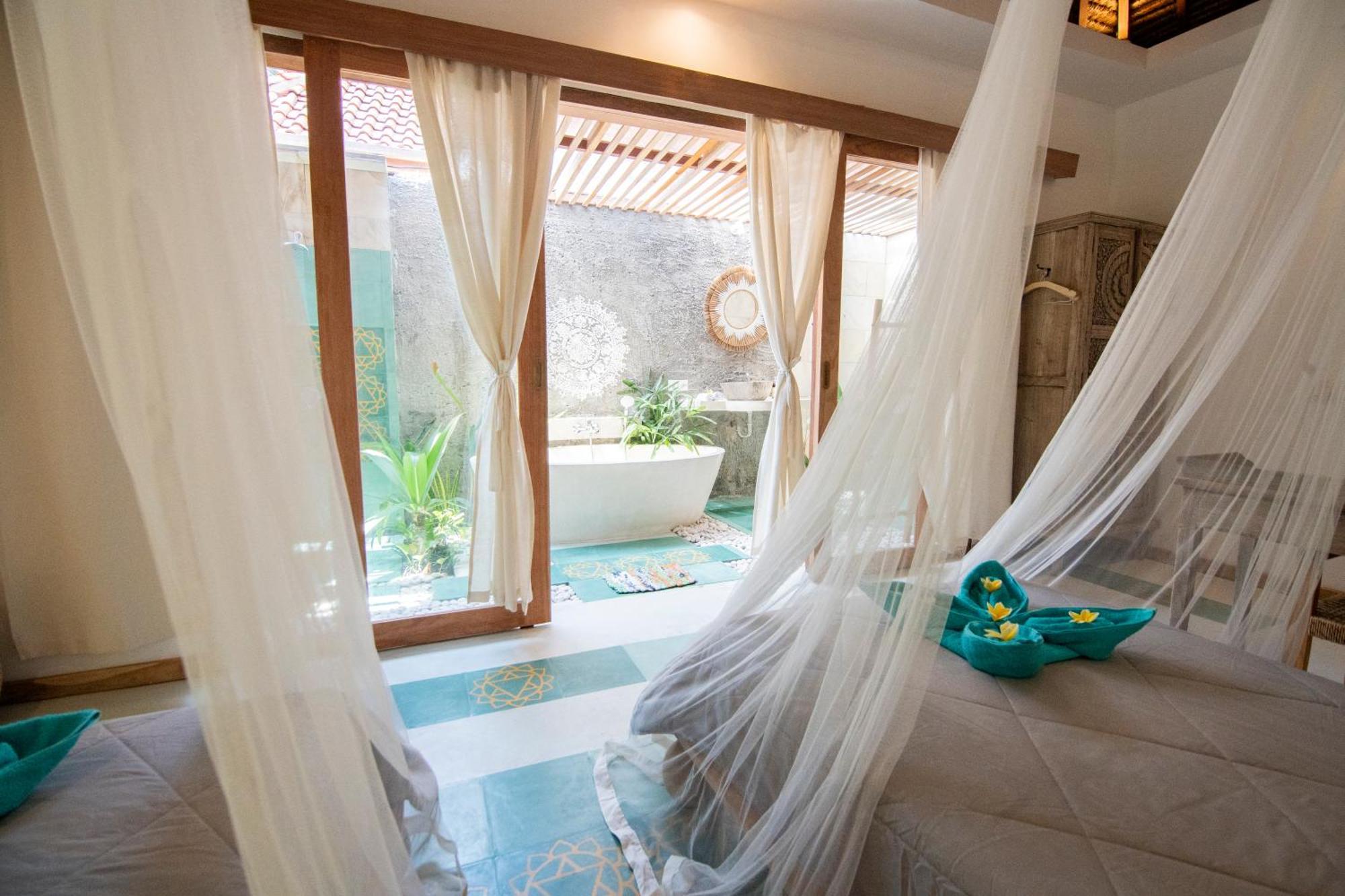 Mandala Beach Healing Rooms Gili Air Kültér fotó