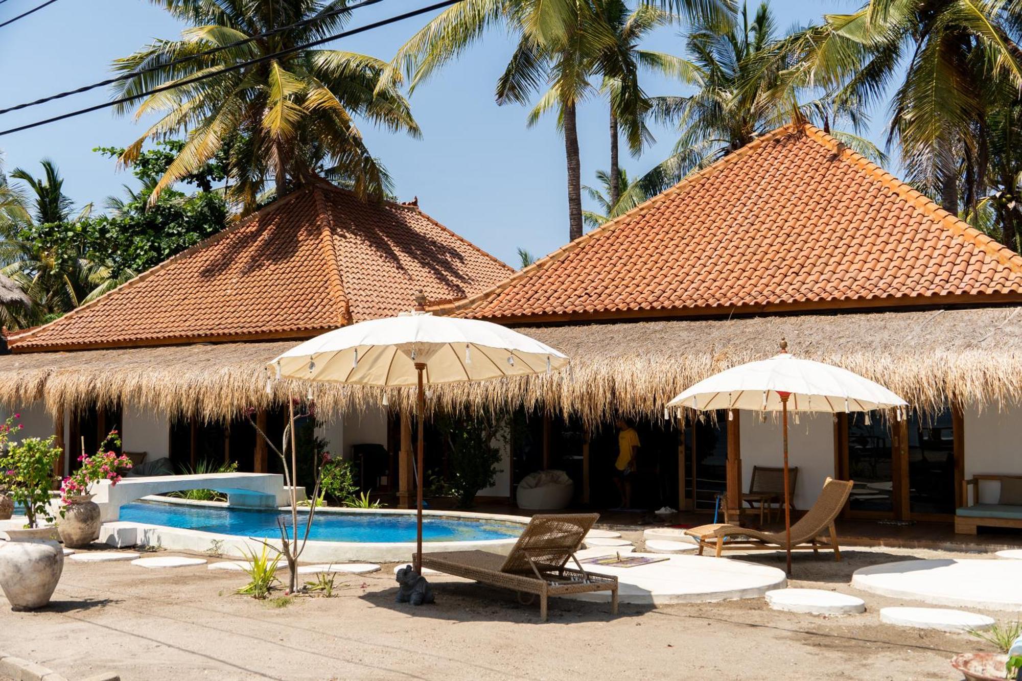 Mandala Beach Healing Rooms Gili Air Kültér fotó