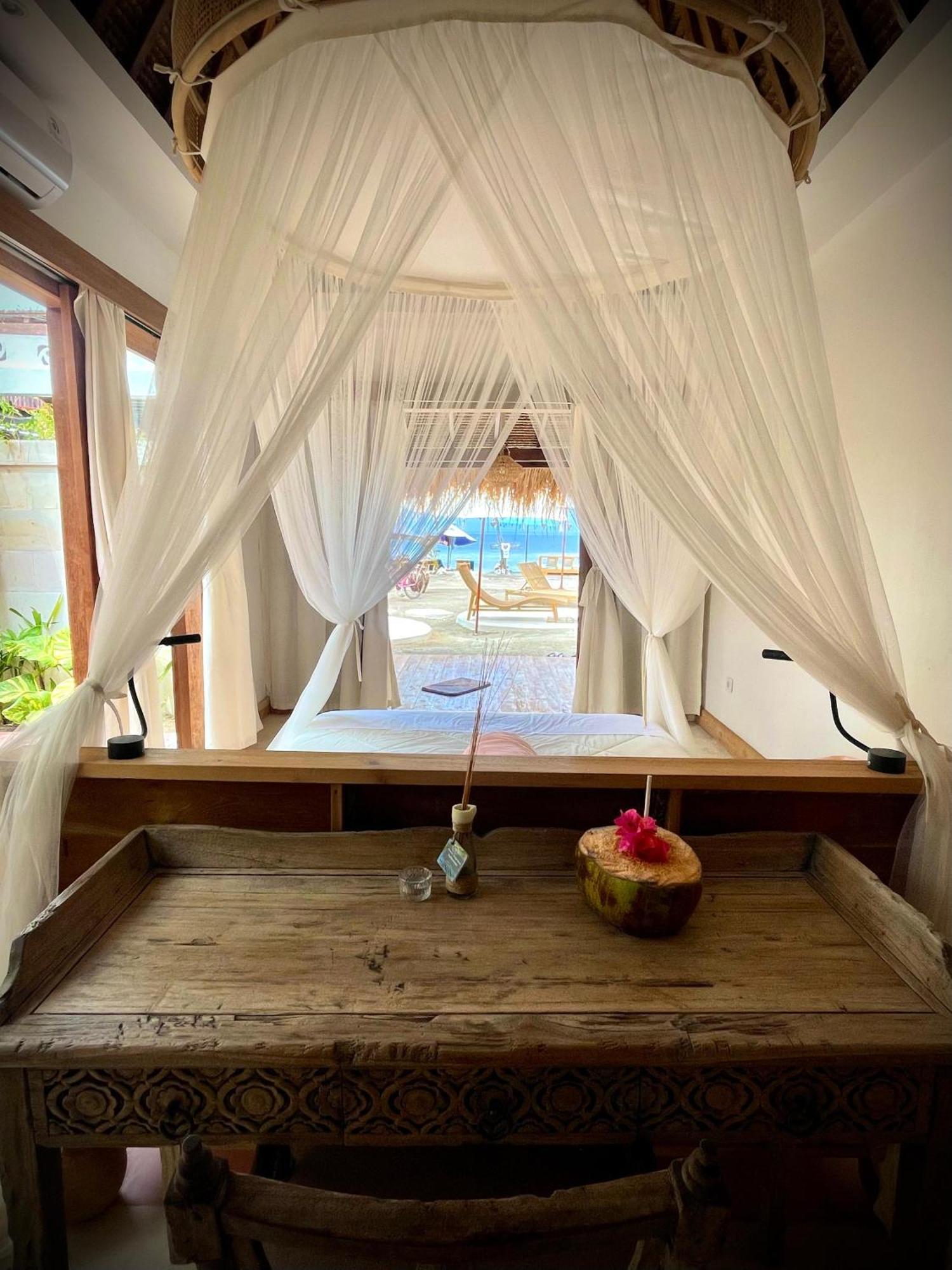 Mandala Beach Healing Rooms Gili Air Kültér fotó